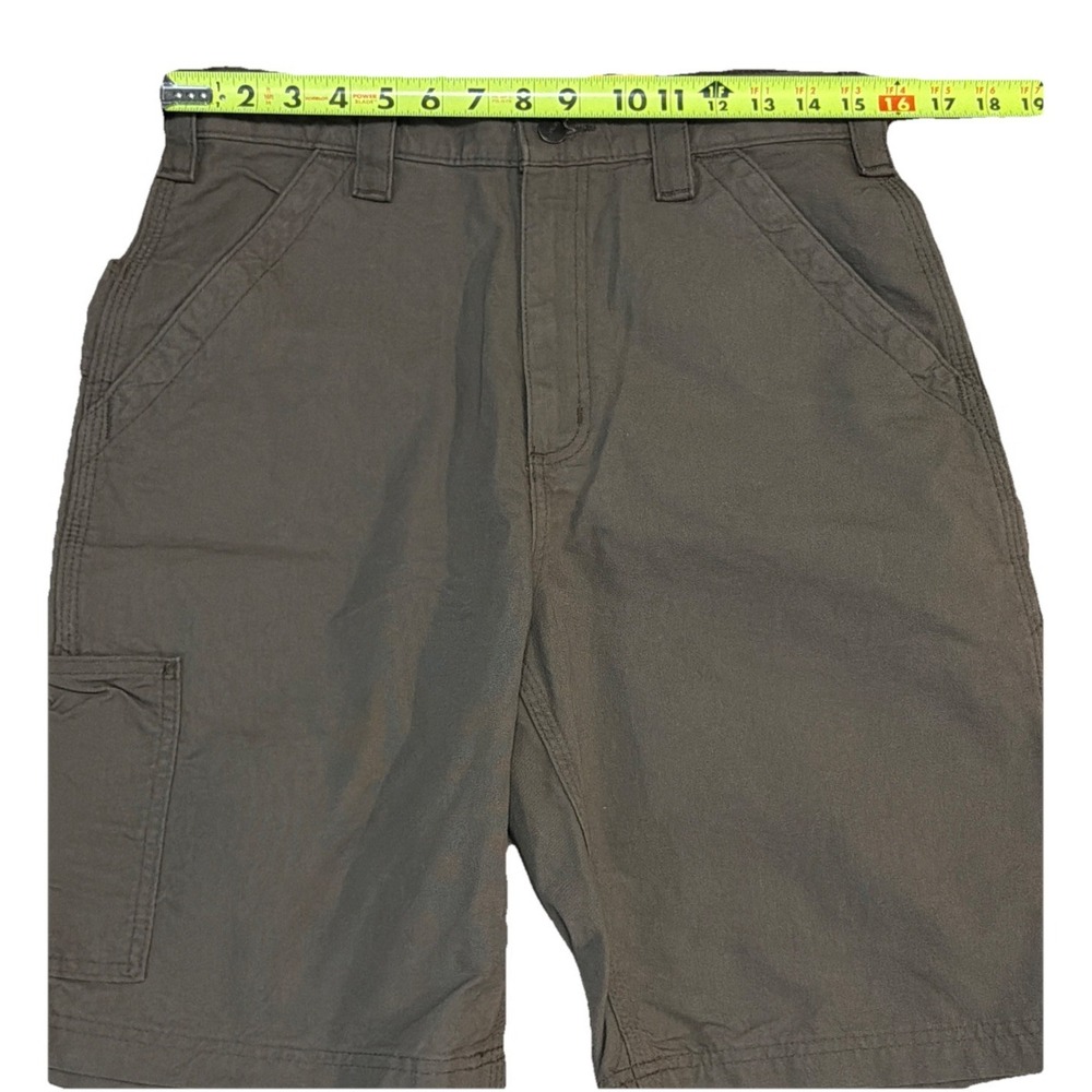 NWT Carhartt Canvas Cargo Work Shorts Men's 32x10 BS-0147-M Tan - Picture 2 of 11